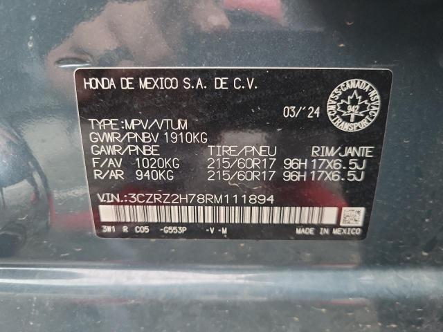 2024 HONDA HR-V EXL - 3CZRZ2H78RM111894