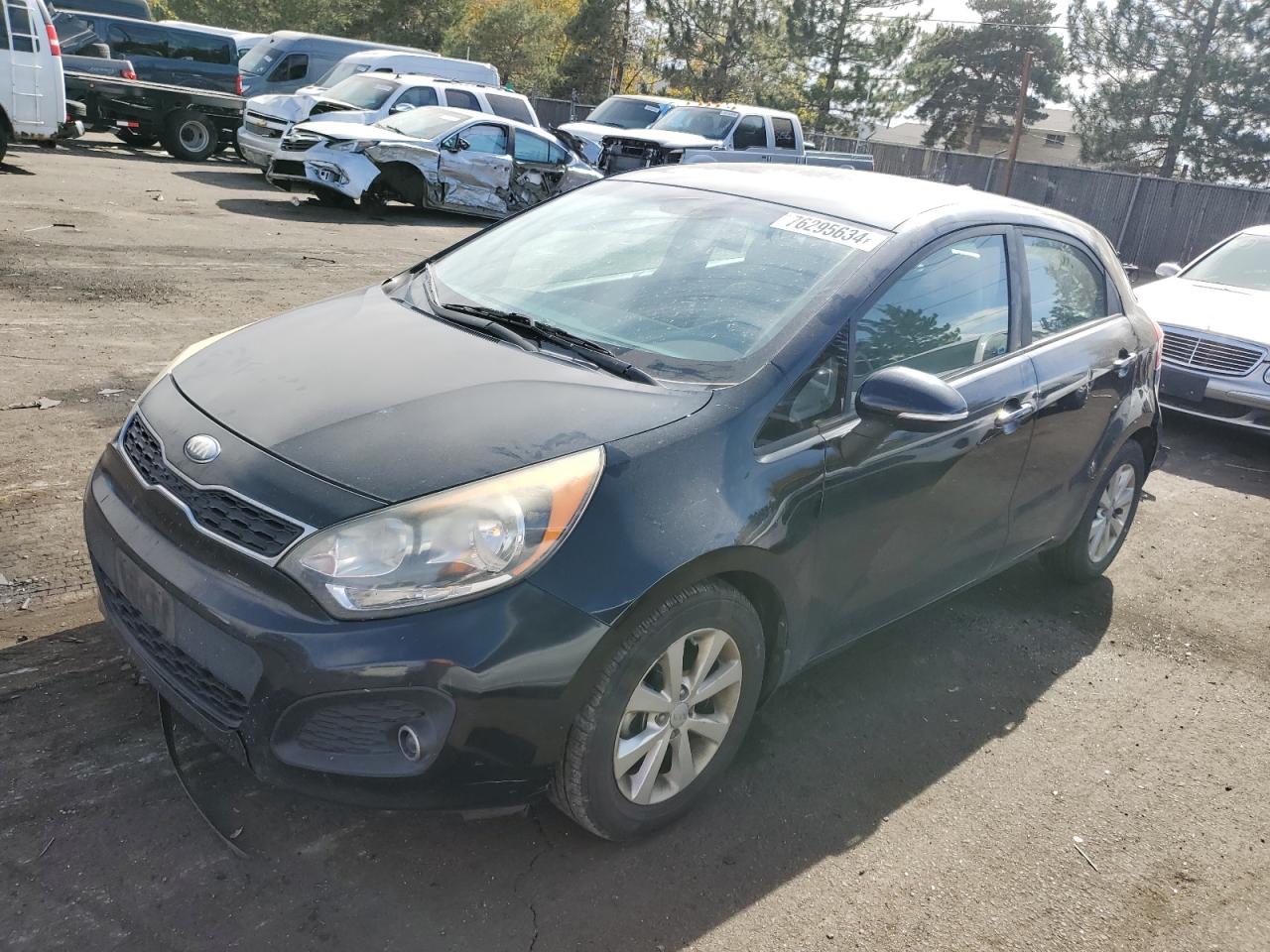 Lot #2928867709 2013 KIA RIO EX