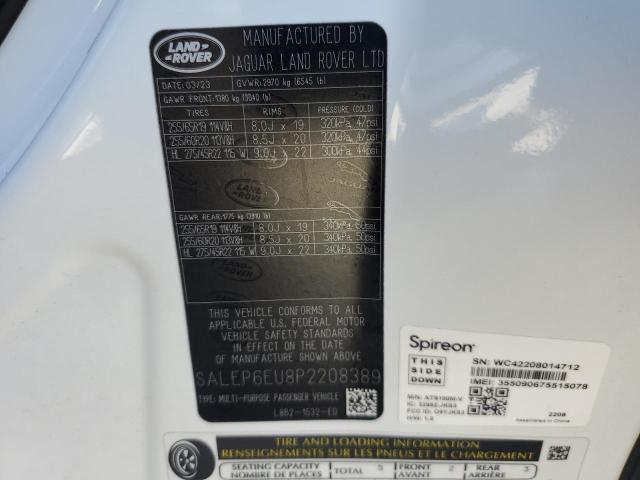 2023 LAND ROVER DEFENDER 9 SALEP6EU8P2208389