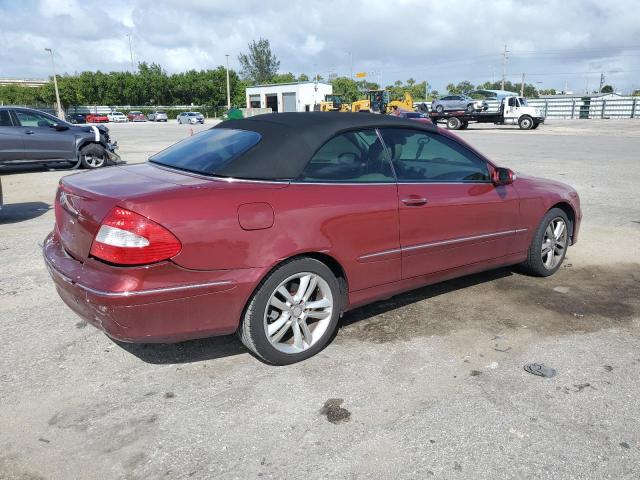 MERCEDES-BENZ CLK 350 2008 burgundy  gas WDBTK56F68T089419 photo #4