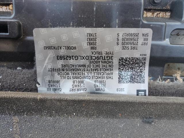 2020 GMC SIERRA K15 - 3GTU9CEDXLG162593