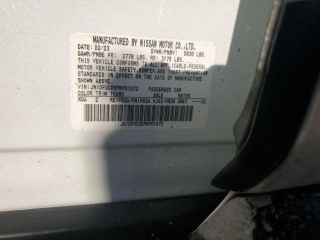 VIN JN1DF0CD5PM701072 2023 NISSAN ARIYA PLAT no.14