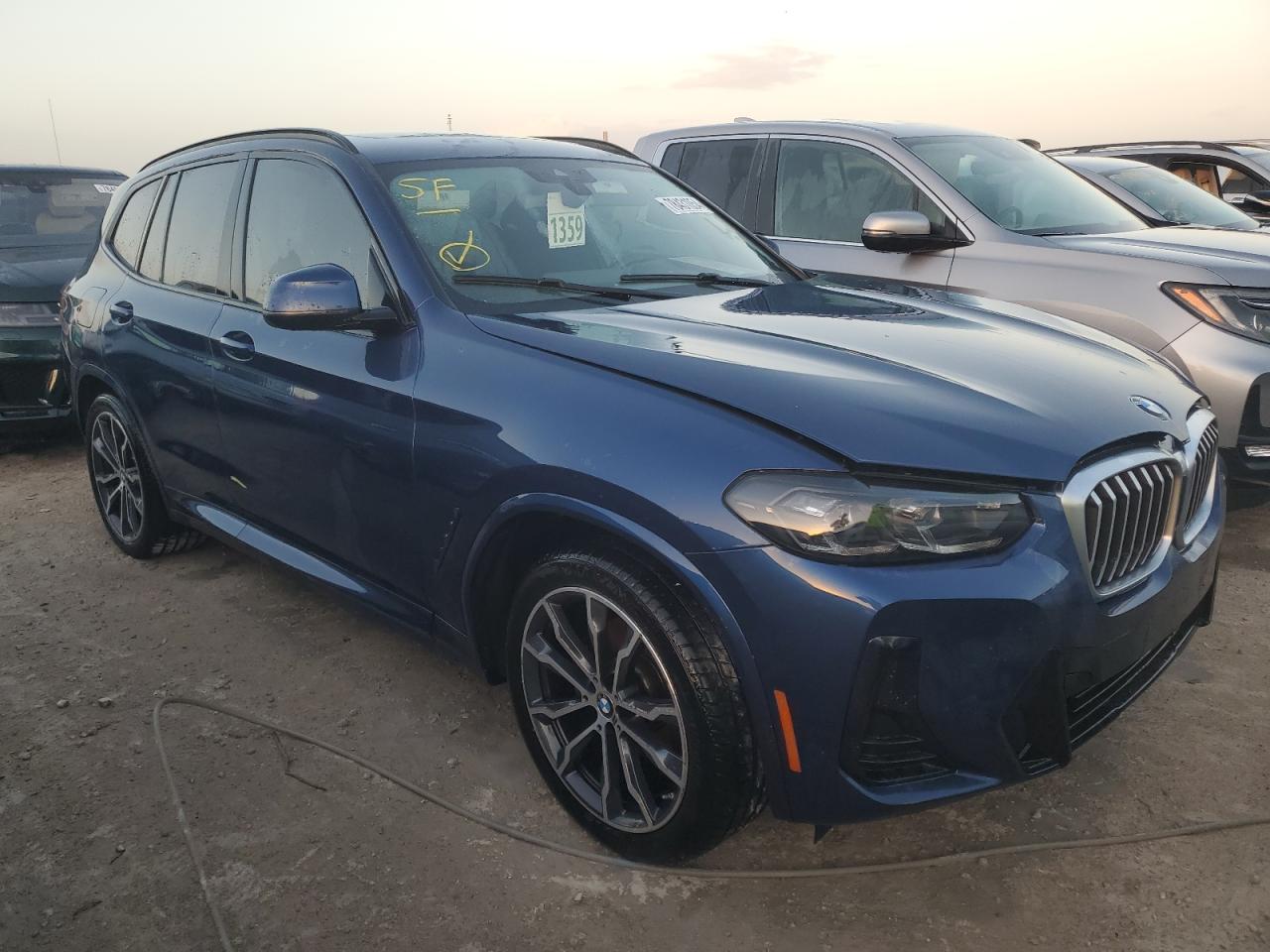 Lot #2998167291 2022 BMW X3 XDRIVE3