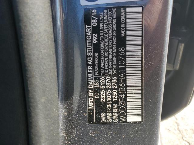 2017 MERCEDES-BENZ E 300 - WDDZF4JB6HA110768
