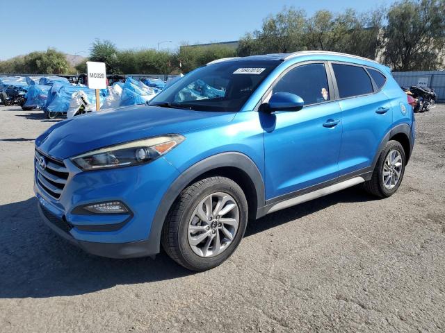 HYUNDAI TUCSON LIM 2017 blue  gas KM8J33A47HU461100 photo #1