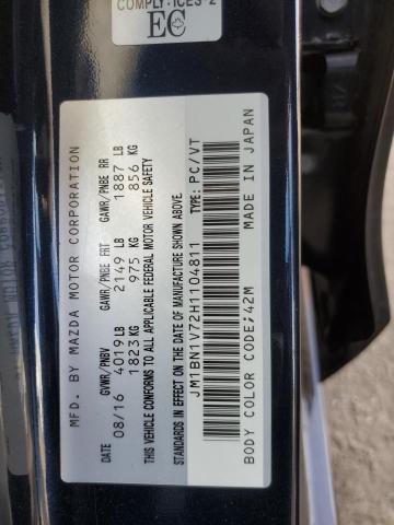 2017 MAZDA 3 TOURING - JM1BN1V72H1104811
