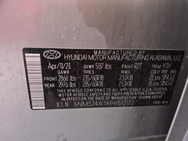2023 HYUNDAI SANTA FE S - 5NMS24AJXPH572172