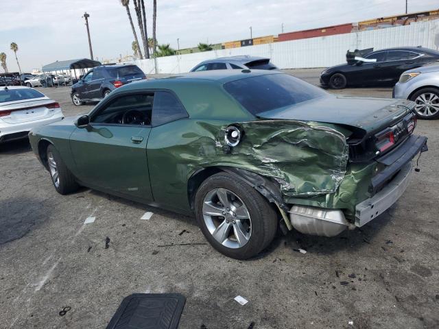 DODGE CHALLENGER 2022 green  flexible fuel 2C3CDZAG1NH103453 photo #3