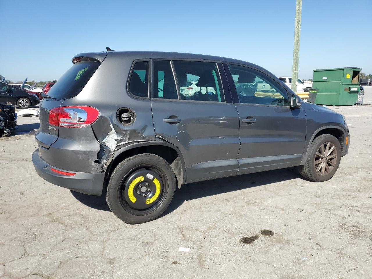 Lot #2974751118 2014 VOLKSWAGEN TIGUAN S