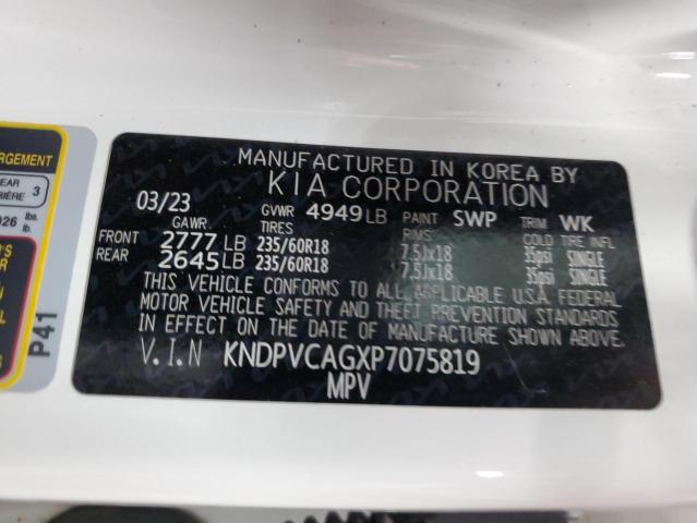 VIN KNDPVCAGXP7075819 2023 KIA Sportage, EX no.13