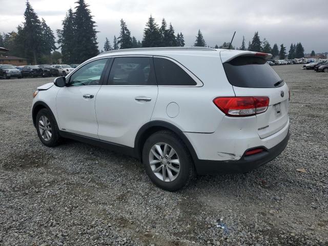 KIA SORENTO LX 2017 white  gas 5XYPGDA38HG290682 photo #3