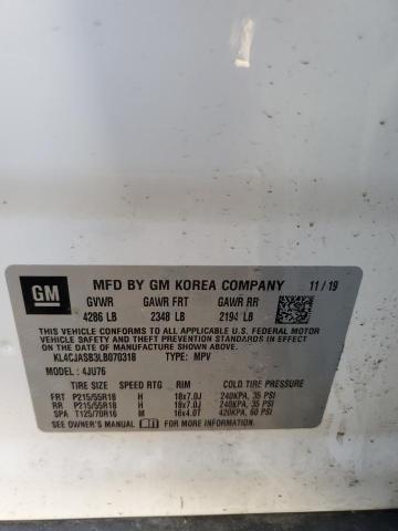 2020 BUICK ENCORE PRE - KL4CJASB3LB070318