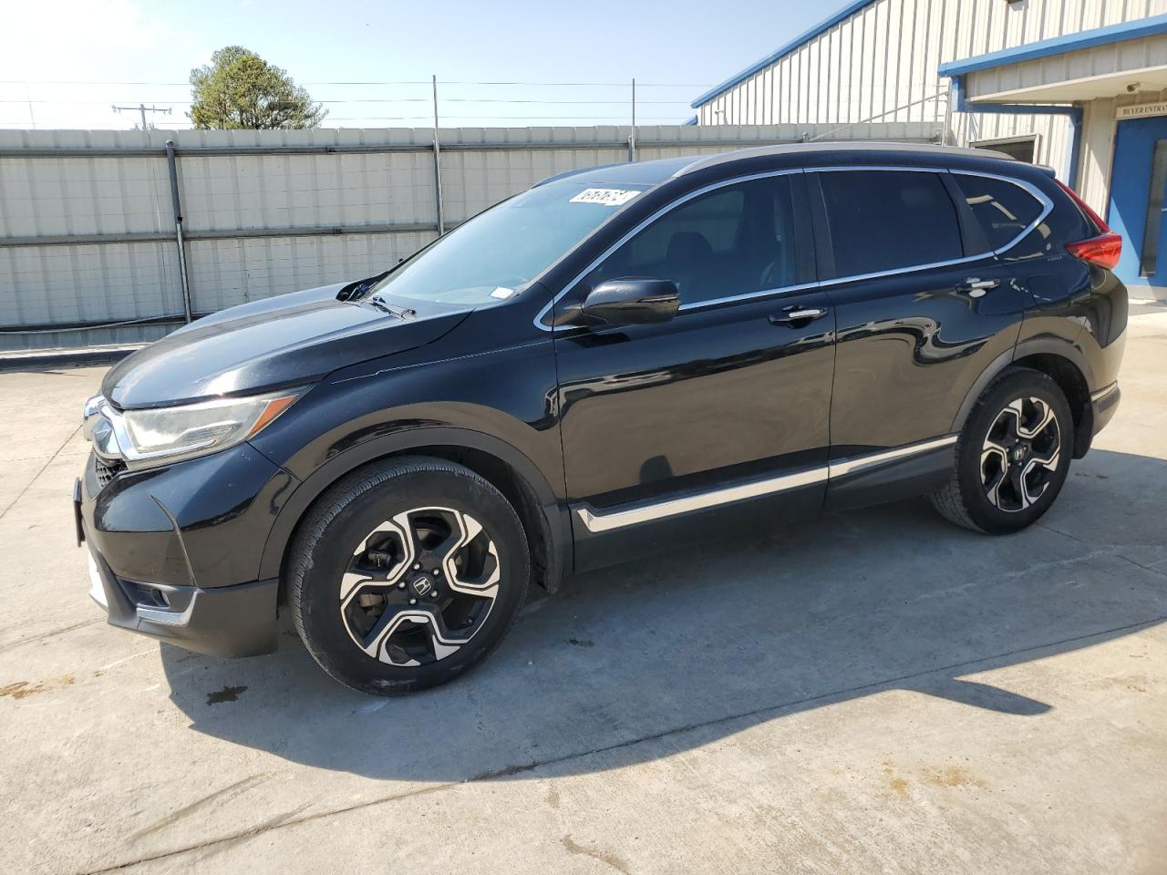 HONDA CR-V TOURI 2017 black  gas 5J6RW1H93HL011058 photo #1