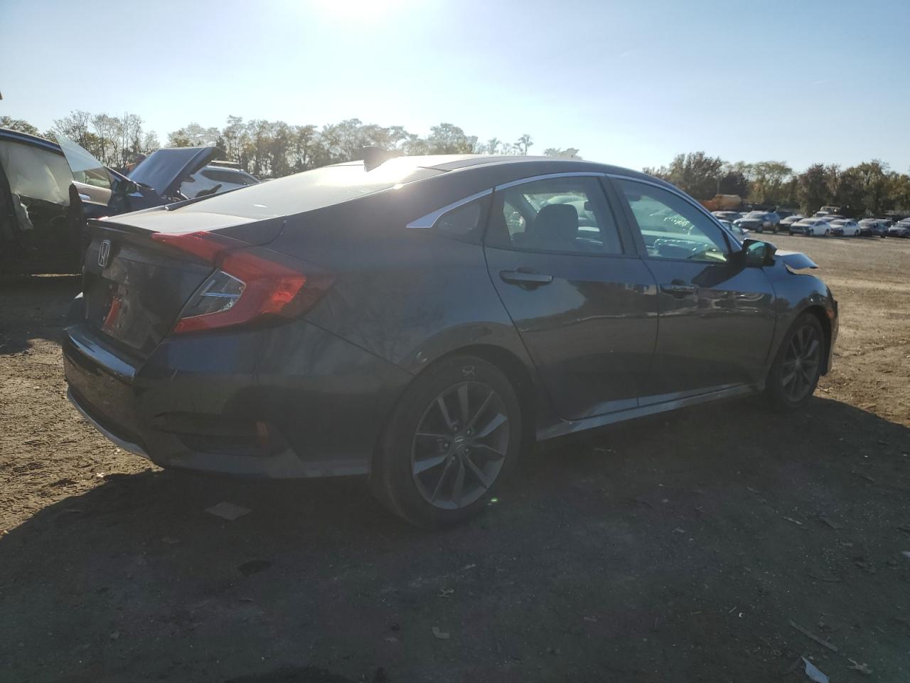 Lot #2981507644 2020 HONDA CIVIC EX