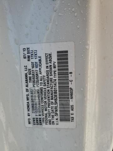 VIN 5FNRL5H63EB011474 2014 Honda Odyssey, Exl no.14