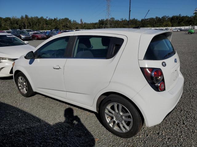 CHEVROLET SONIC LT 2013 white  gas 1G1JC6SH4D4237275 photo #3