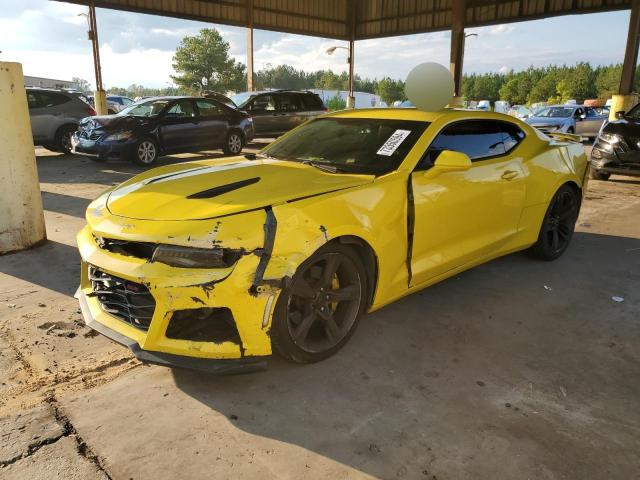 CHEVROLET CAMARO SS 2017 yellow  gas 1G1FF1R77H0186557 photo #1