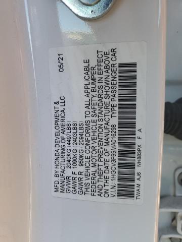 2021 HONDA ACCORD TOU - 1HGCV3F99MA016298