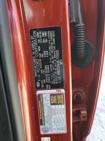 KNDJ23AU8L7119105 2020 KIA SOUL