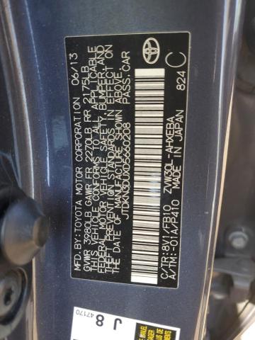 VIN JTDKN3DUXD5660208 2013 Toyota Prius no.12