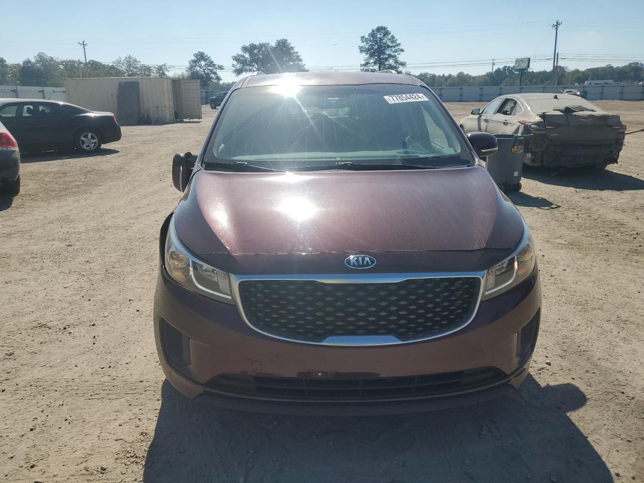 Lot #2928729064 2015 KIA SEDONA LX