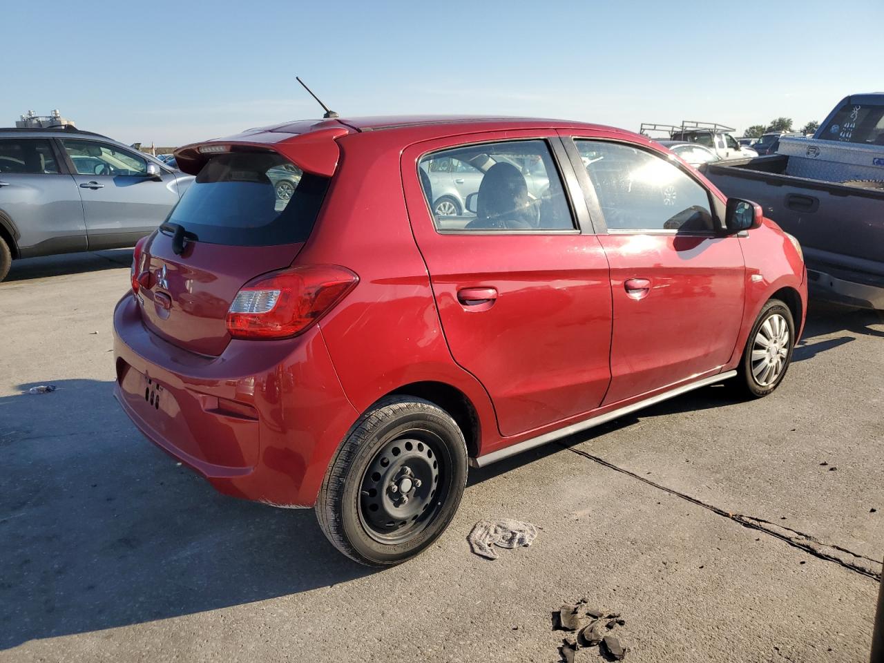 Lot #2994148257 2020 MITSUBISHI MIRAGE ES