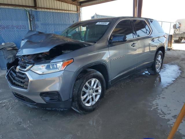 CHEVROLET TRAVERSE L 2019 gray  gas 1GNERFKW0KJ188362 photo #1