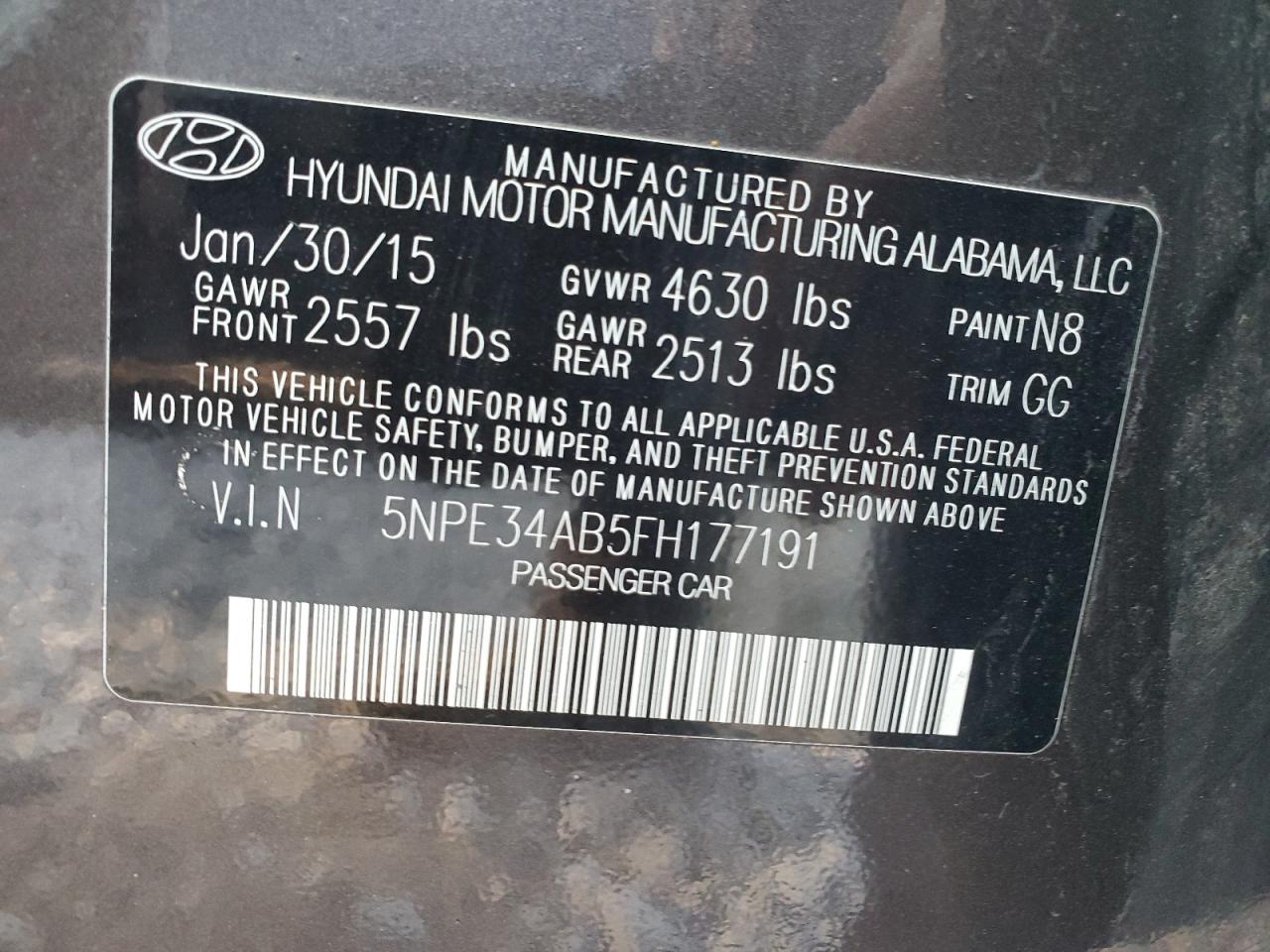 HYUNDAI SONATA SPORT