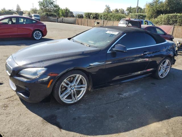 BMW 650 I 2012 black  gas WBALZ3C57CDL73252 photo #1