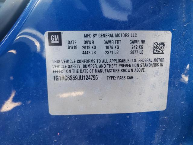 2018 CHEVROLET VOLT LT - 1G1RC6S59JU124796