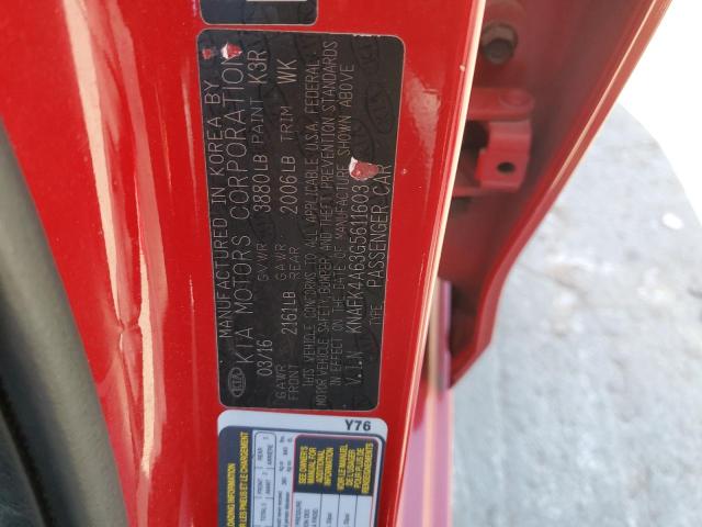 2016 KIA FORTE LX - KNAFK4A63G5611603