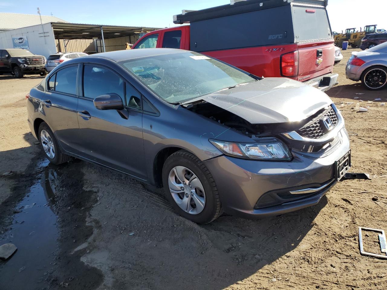 Lot #2994342058 2015 HONDA CIVIC LX