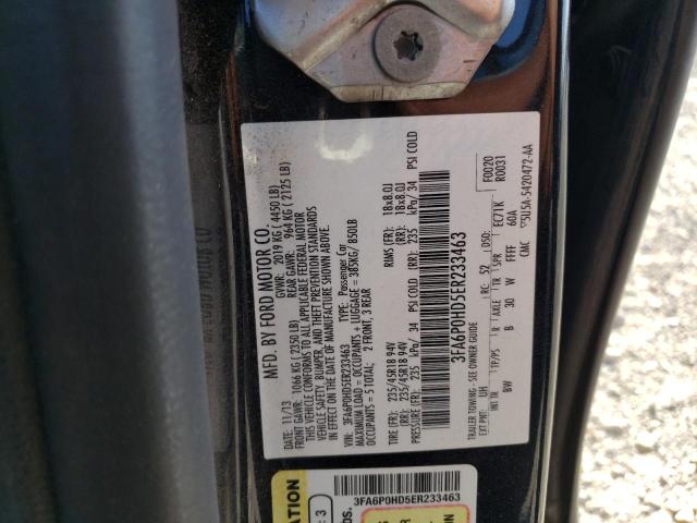 VIN 3FA6P0HD5ER233463 2014 Ford Fusion, SE no.12