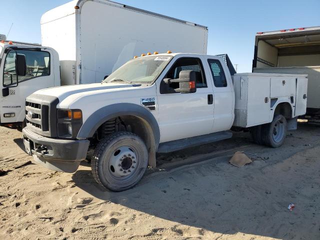 FORD F450 SUPER 2009 white  gas 1FDAX46Y79EA90859 photo #3