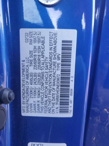 2022 HONDA CR-V EX - 7FARW1H53NE009672