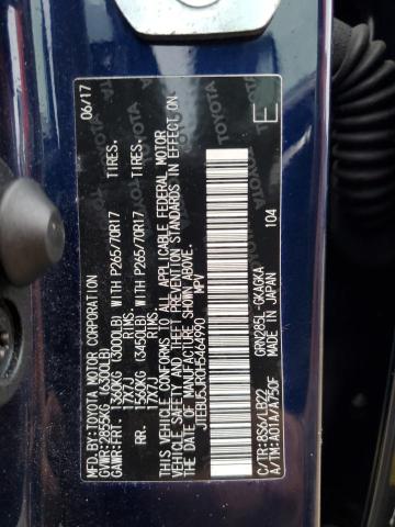 VIN JTEBU5JR0H5464990 2017 Toyota 4runner, Sr5/Sr5... no.13