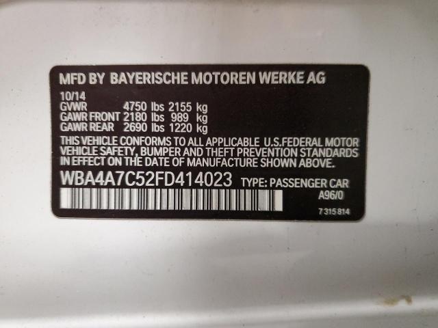 VIN WBA4A7C52FD414023 2015 BMW 4 Series, 428 Xi Gra... no.13