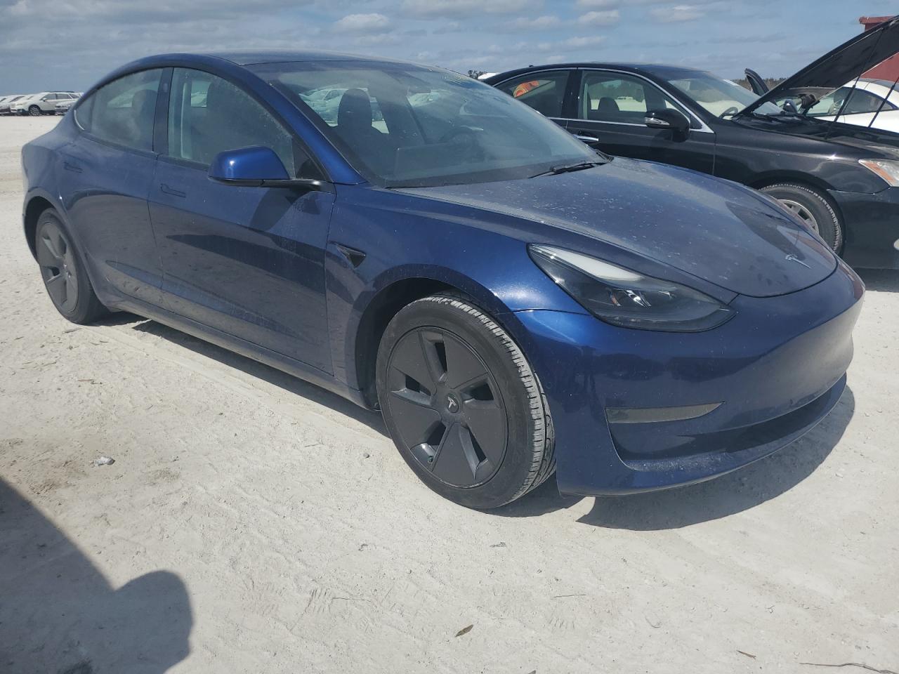 Lot #2994245902 2022 TESLA MODEL 3