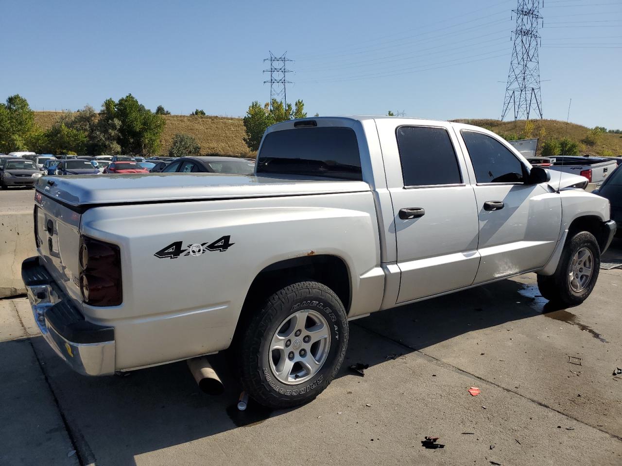 Lot #2895836740 2005 DODGE DAKOTA QUA