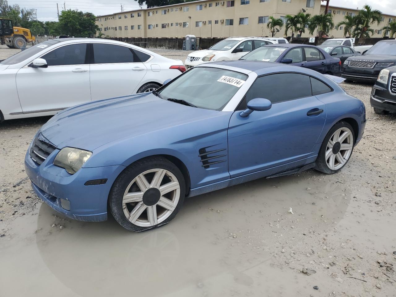 CHRYSLER CROSSFIRE 2005 blue  gas 1C3AN69L85X038150 photo #1