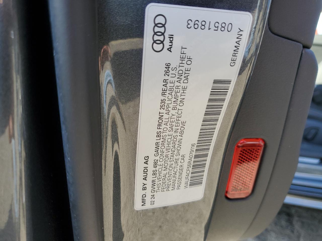 Lot #2991612028 2024 AUDI A5 PREMIUM