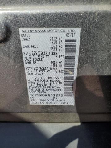 2017 NISSAN ROGUE SV - 5N1AT2MV6HC841873