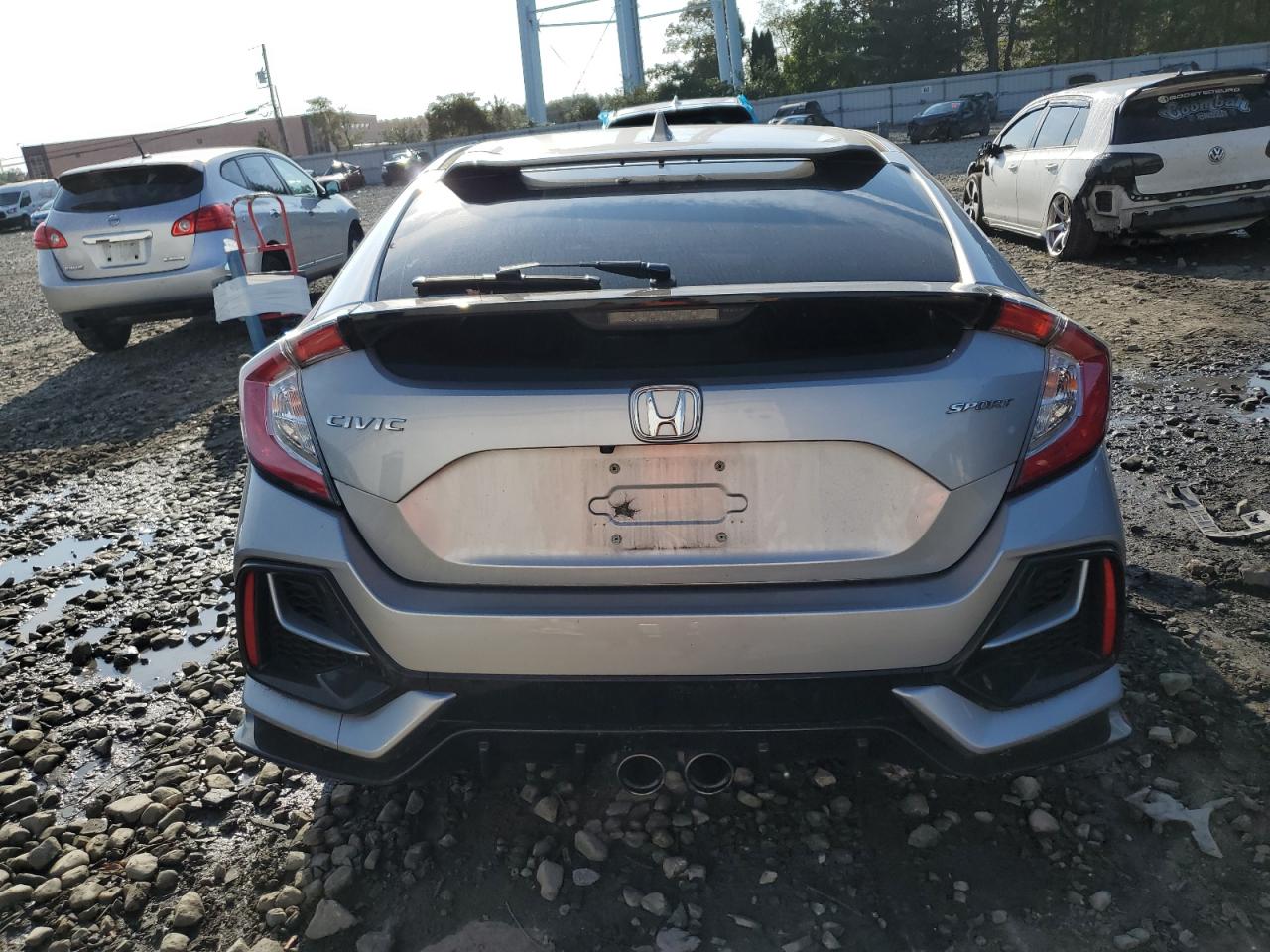 Lot #2962573773 2020 HONDA CIVIC SPOR