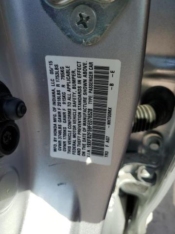 VIN 19XFB2F59FE076528 2015 Honda Civic, LX no.13