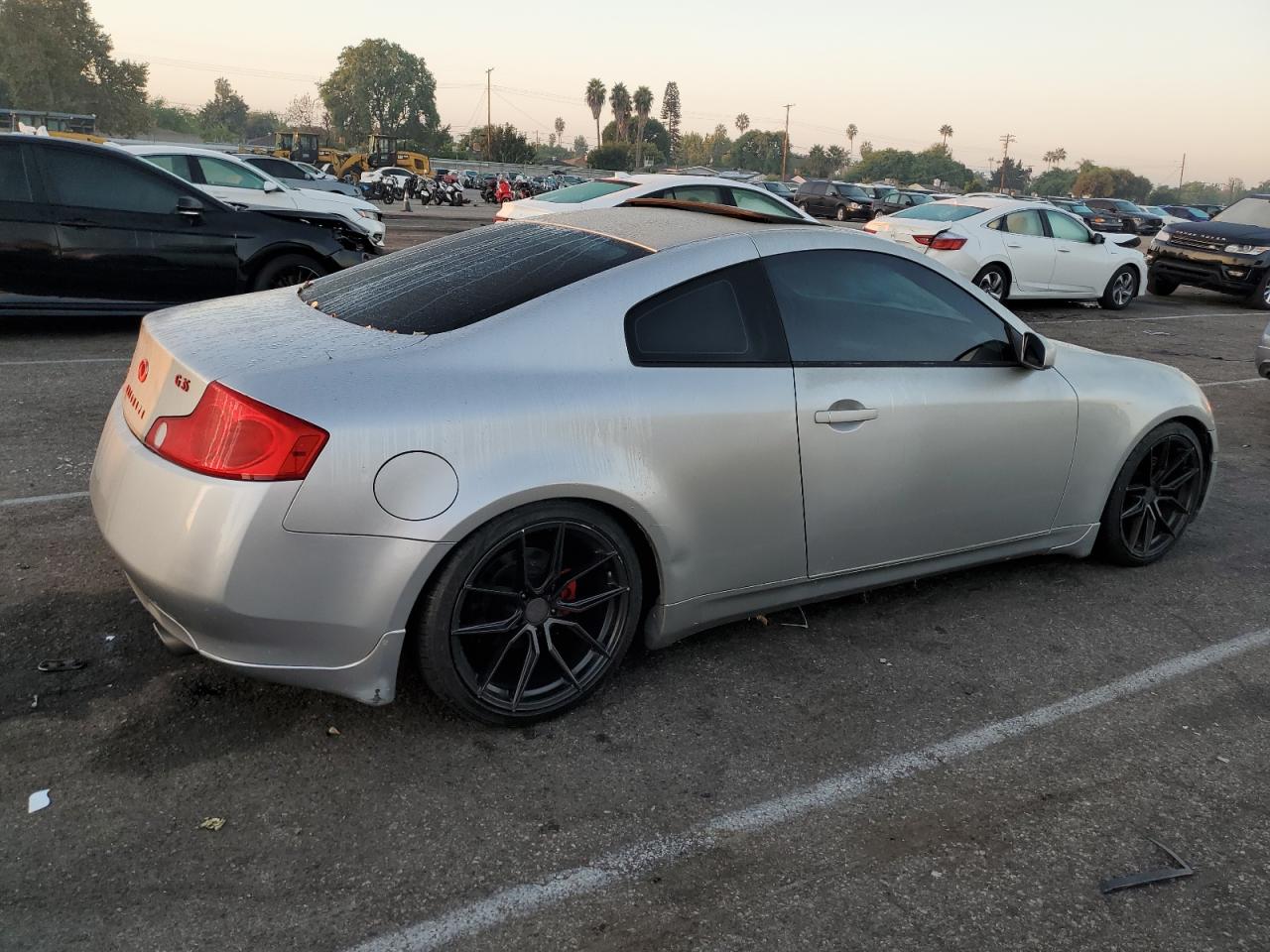 INFINITI G35 2004 silver coupe gas JNKCV54E04M817614 photo #4