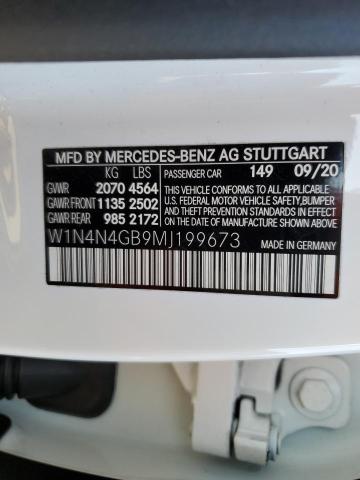 VIN W1N4N4GB9MJ199673 2021 Mercedes-Benz GLA-Class,... no.14