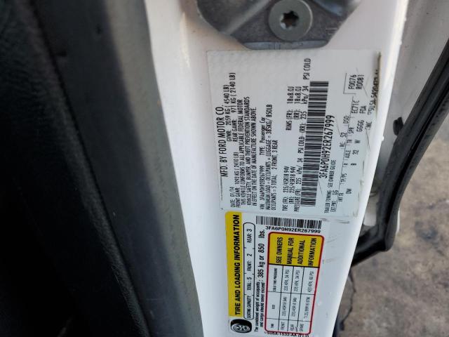 VIN 3FA6P0H92ER267999 2014 Ford Fusion, SE no.12