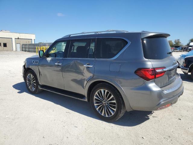 INFINITI QX80 LUXE 2019 gray  gas JN8AZ2NF0K9689334 photo #3