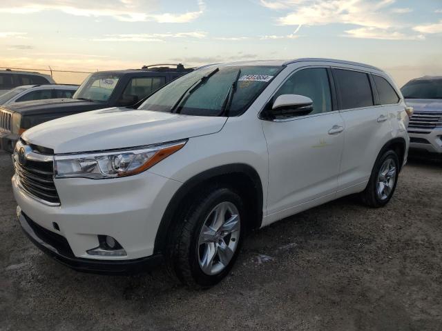 VIN 5TDYKRFH3FS119648 2015 Toyota Highlander, Limited no.1