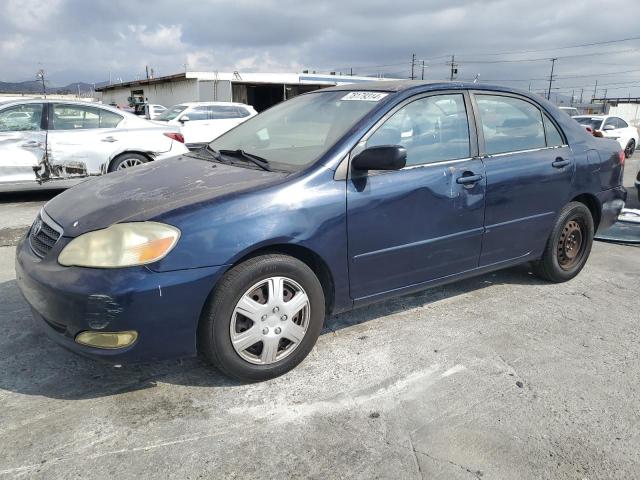 TOYOTA COROLLA CE 2005 blue  gas 1NXBR30E45Z474945 photo #1